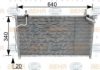 BEHR HELLA SERVICE 8FC 351 036-431 Condenser, air conditioning